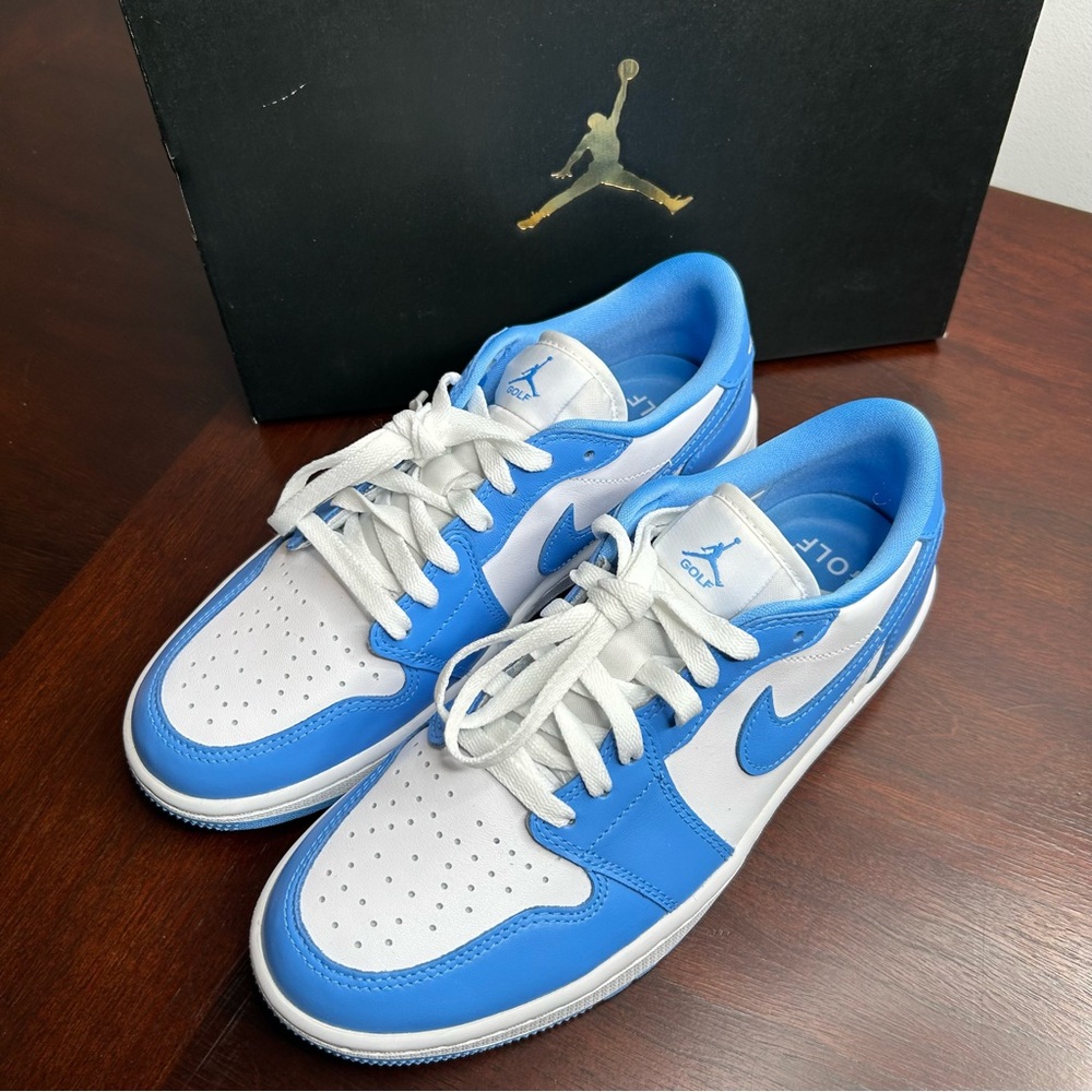 Nike Air Jordan 1 Low Golf UNC (8M/9.5W) - Picture 5 of 12